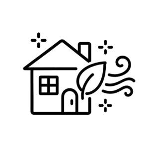 Healthy and fresh home cleaning Icon